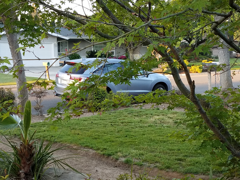 My mom’s MDX. She is visiting